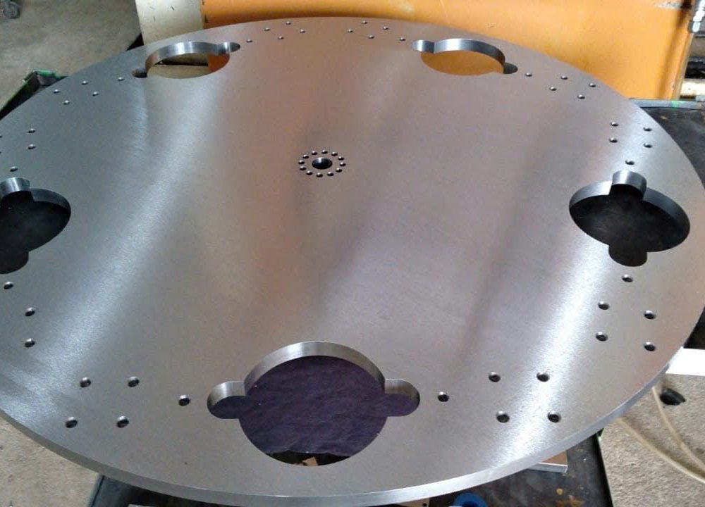 Mâm xoay/bàn gá tròn gia công CNC