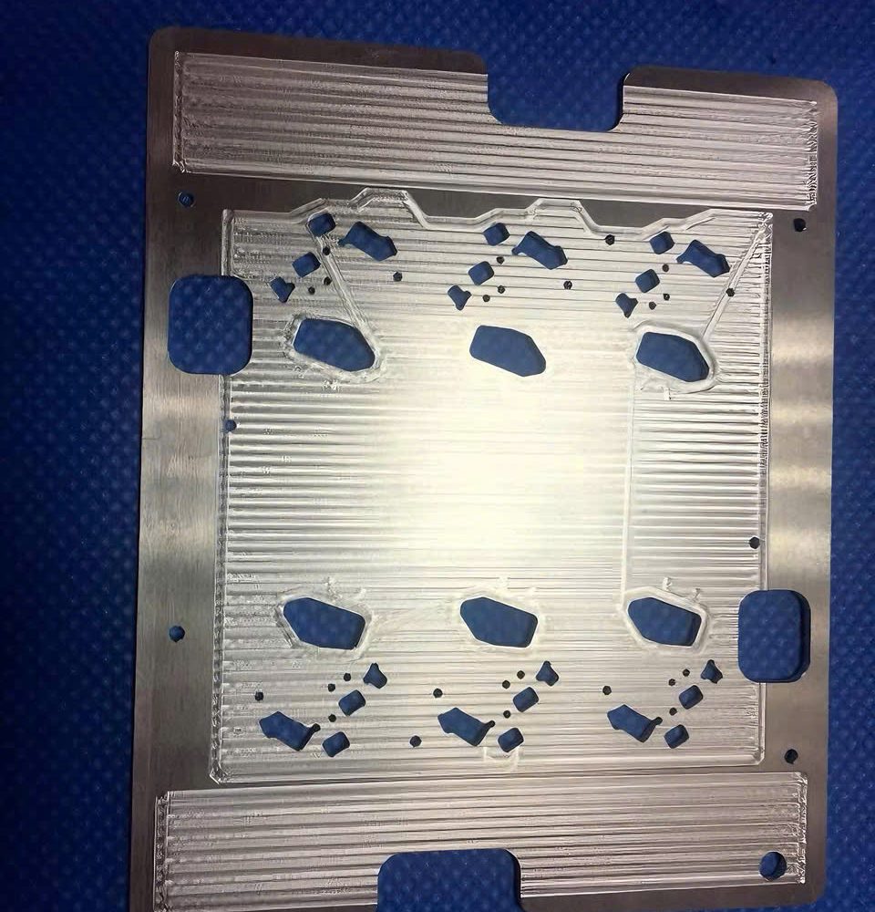 Tấm dẫn lưu hoặc tấm làm mát gia công CNC